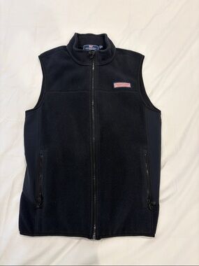Vineyard Vines Men’s Navy Fleece Vest